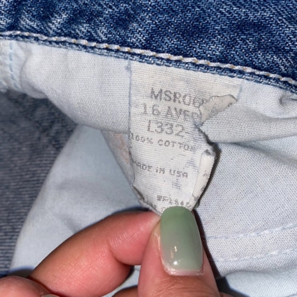 Vintage Wrangler Denim Shorts - Picture 4 of 7